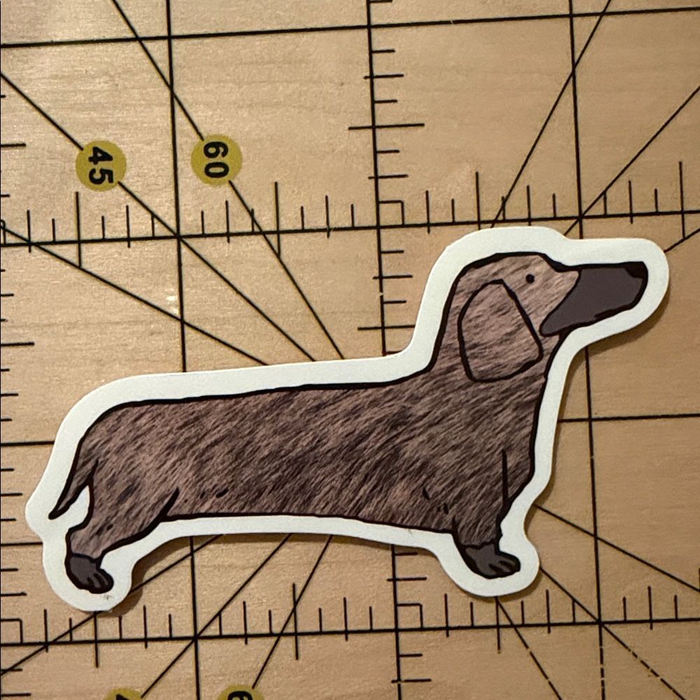 💜13/$13 +Bundle Sticker Sale | Dachshund Dog Animal Waterproof Sticker